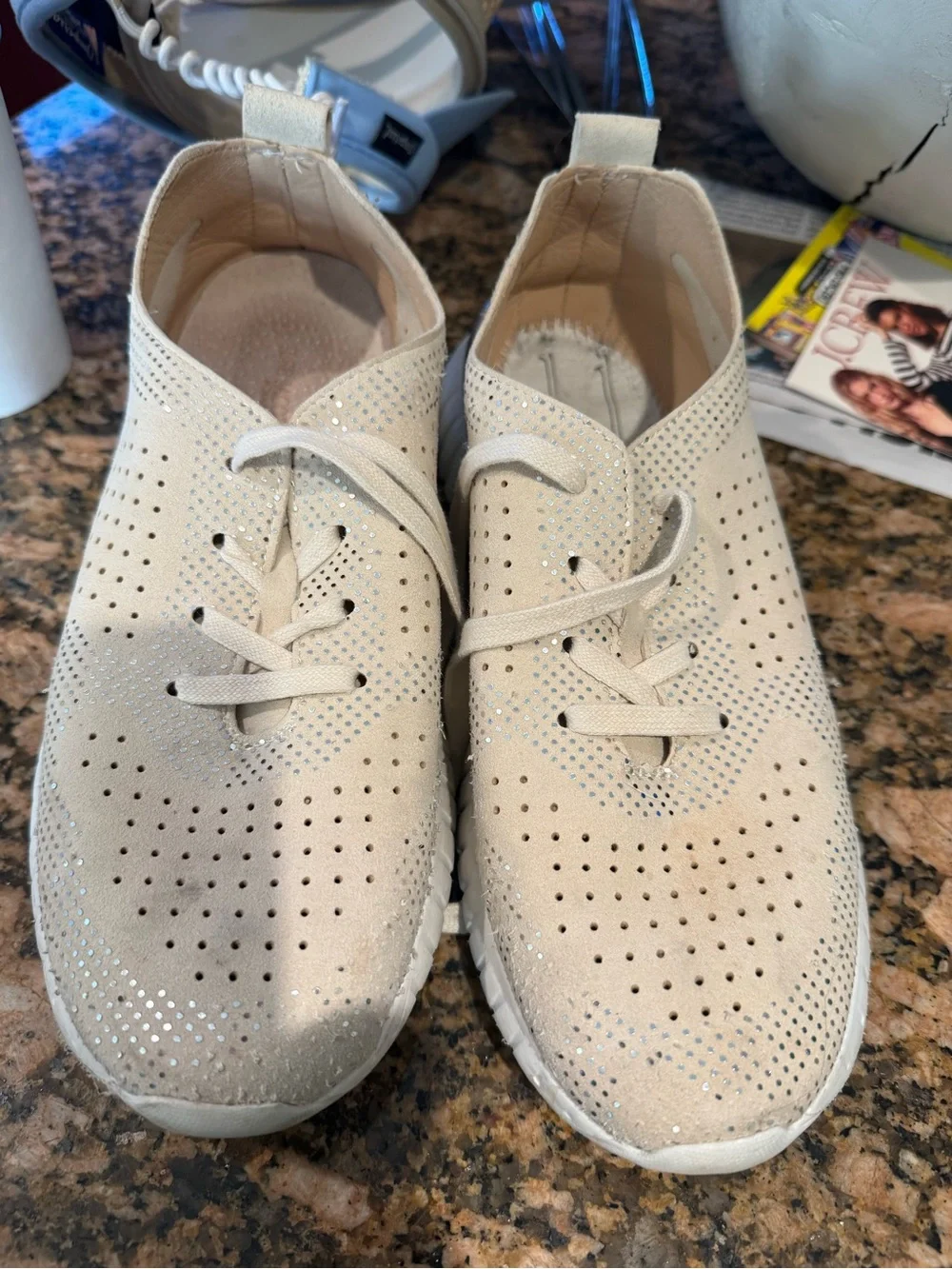 Ilse Jacobsen Cashew Knit Lace-Up Sneakers